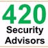 Logo for the brand 420 Security Advisors